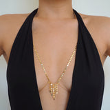 14k Gold Filled Golden Coins Shaker Body Chain Bra | VERSION 2.0