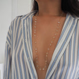 14k Gold Filled Dew Drops Multiway Belly Chain, Necklace, Wrap Bracelet