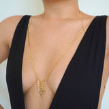 14k Gold Filled Golden Coins Shaker Body Chain Bra | VERSION 2.0