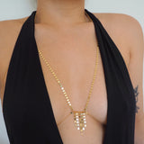 14k Gold Filled Golden Coins Shaker Body Chain Bra | VERSION 2.0