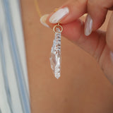Vintage Crystal 14k Gold Filled Necklace
