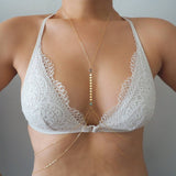 14k Gold Filled with 14k Solid Gold LABRADORITE Double Layer Oval Coin Line Dainty Body Chain