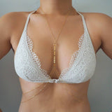 14k Gold Filled with 14k Solid Gold CITRINE Double Layer Oval Coin Line Dainty Body Chain