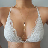 14k Gold Filled with 14k Solid Gold GARNET Double Layer Oval Coin Line Dainty Body Chain