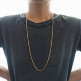 14k Gold Filled Slick Curb Chain Belly Chain and Necklace