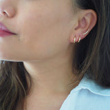 14k Gold Filled Mini Huggie Hoops