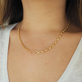 14k Gold Filled Mixed Chains Necklace