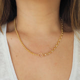 14k Gold Filled Mixed Chains Necklace