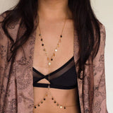 Round Coins 14k Gold Filled Dainty Body Chain VERSION 2.0