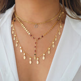 14k Gold Filled Oval Shaker Necklace