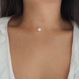 Floating Freshwater Pearl Necklace