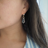 Crystal Teardrop 14k Gold Filled Dangle Earrings | Sold as Pair