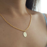 14k Gold Filled Birth Month Flower Necklace