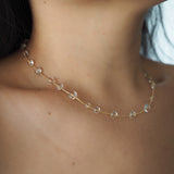 Dew Drop Raindrop Necklace 14k Gold Filled