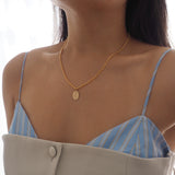 14k Gold Filled Birth Month Flower Necklace
