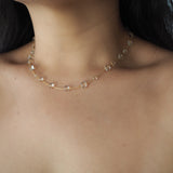 Dew Drop Raindrop Necklace 14k Gold Filled