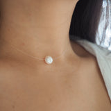 Floating Freshwater Pearl Necklace