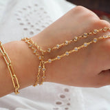 Swarovski Crystal Dainty Hand Piece