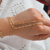 Swarovski Crystal Dainty Hand Piece