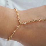 Swarovski Crystal Dainty Hand Piece