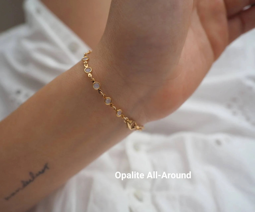 Swarovski OPAL OPALITE Dainty Hand Piece