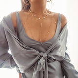 Multi-way 14k Gold Filled Coin Necklace, Bracelet, & Belly Chain