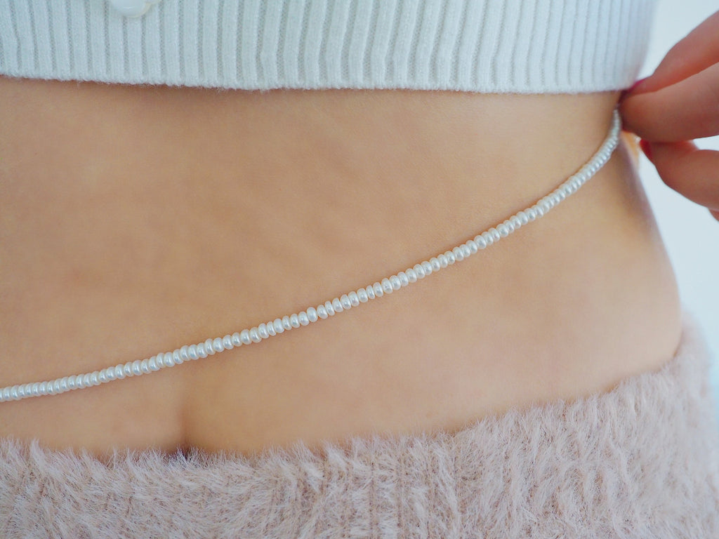 14k Gold Filled Baby Pearl Belly Chain