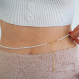 14k Gold Filled Baby Pearl Belly Chain