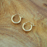 14k Gold Filled Mini Huggie Hoops