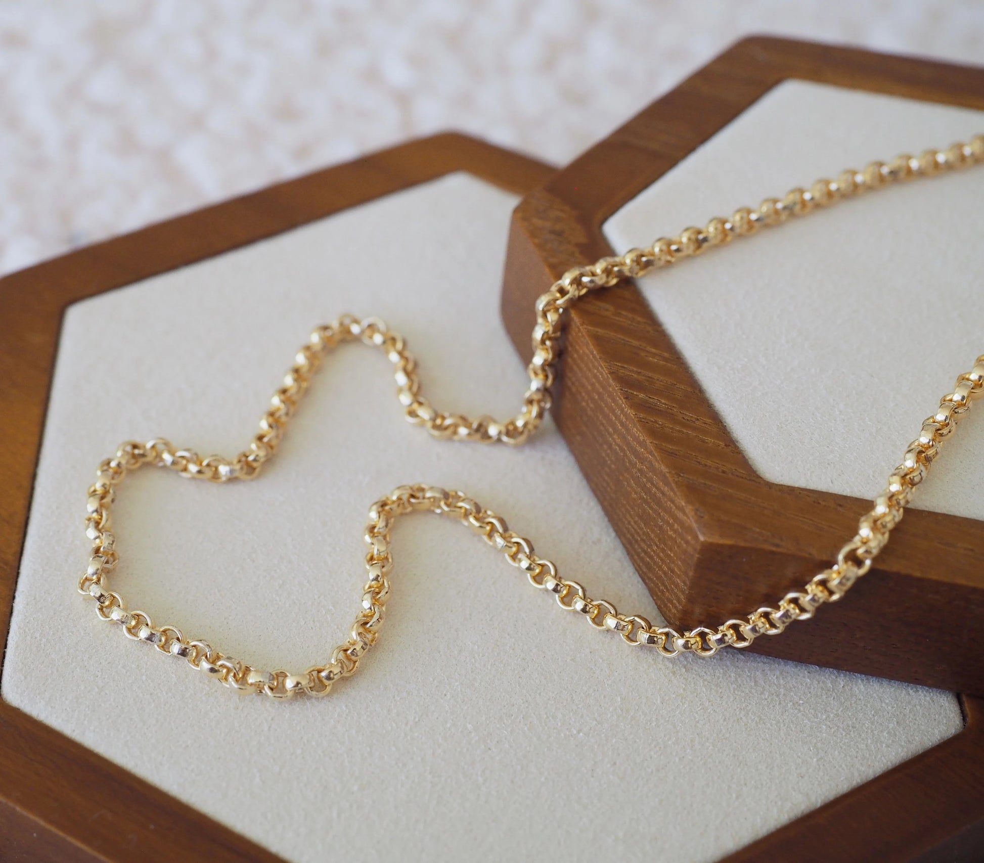14k Gold Filled Belcher Chain Necklace