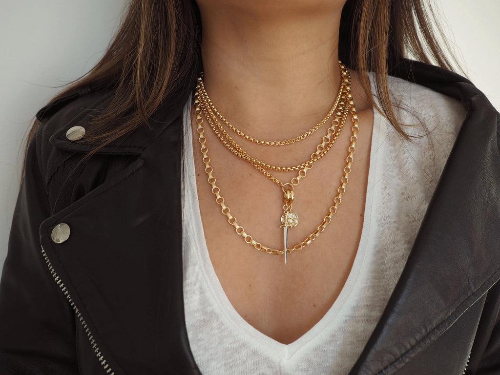 14k Gold Filled Belcher Chain Necklace