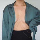 14k Gold Filled Triple Layer Body Chain | VERSION 2.0