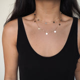 Multi-way 14k Gold Filled Coin Necklace, Bracelet, & Belly Chain