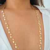14k Gold Filled Oval Shaker Multiway Necklace, Belly Chain, Wrap Bracelet